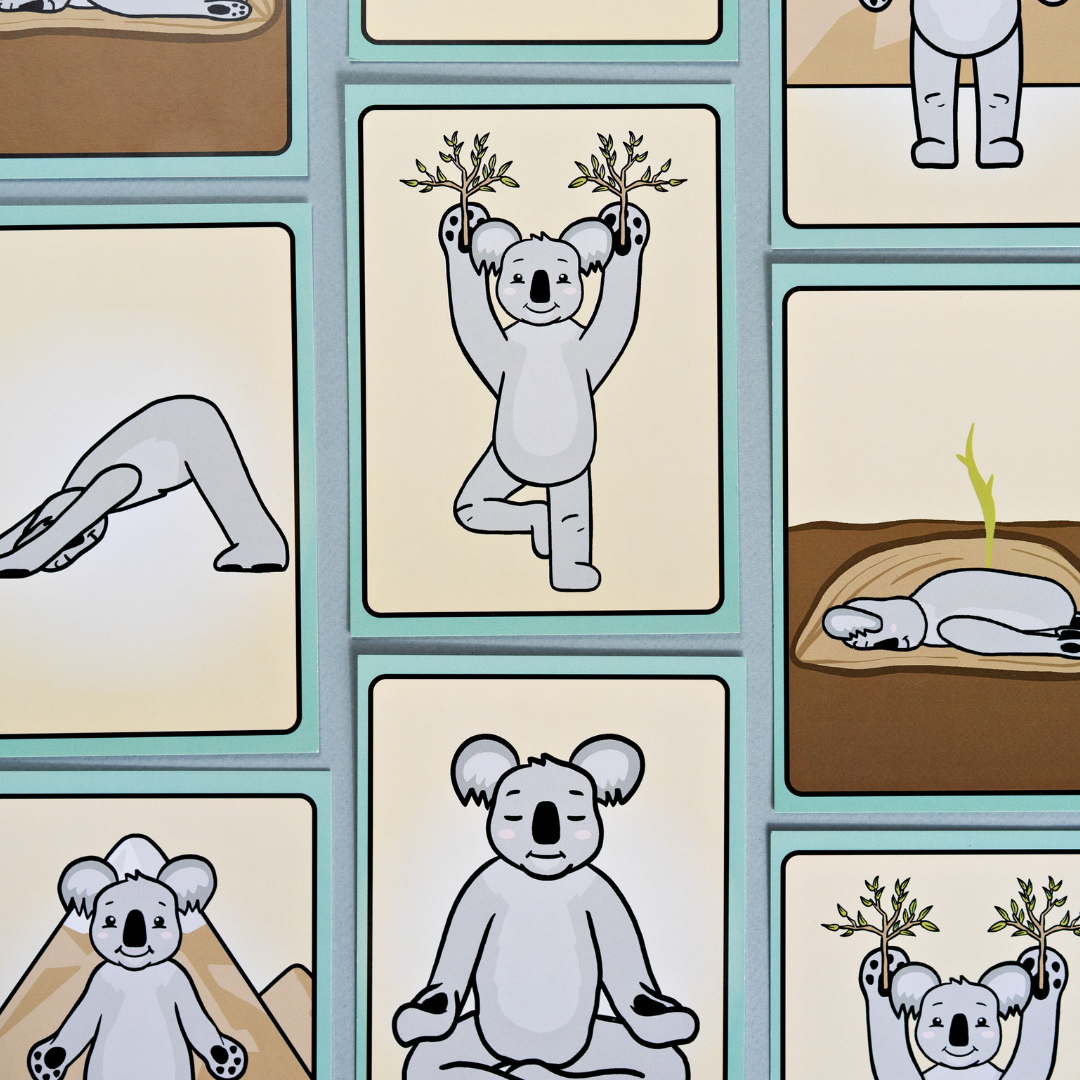 Koala Yogi Card Set